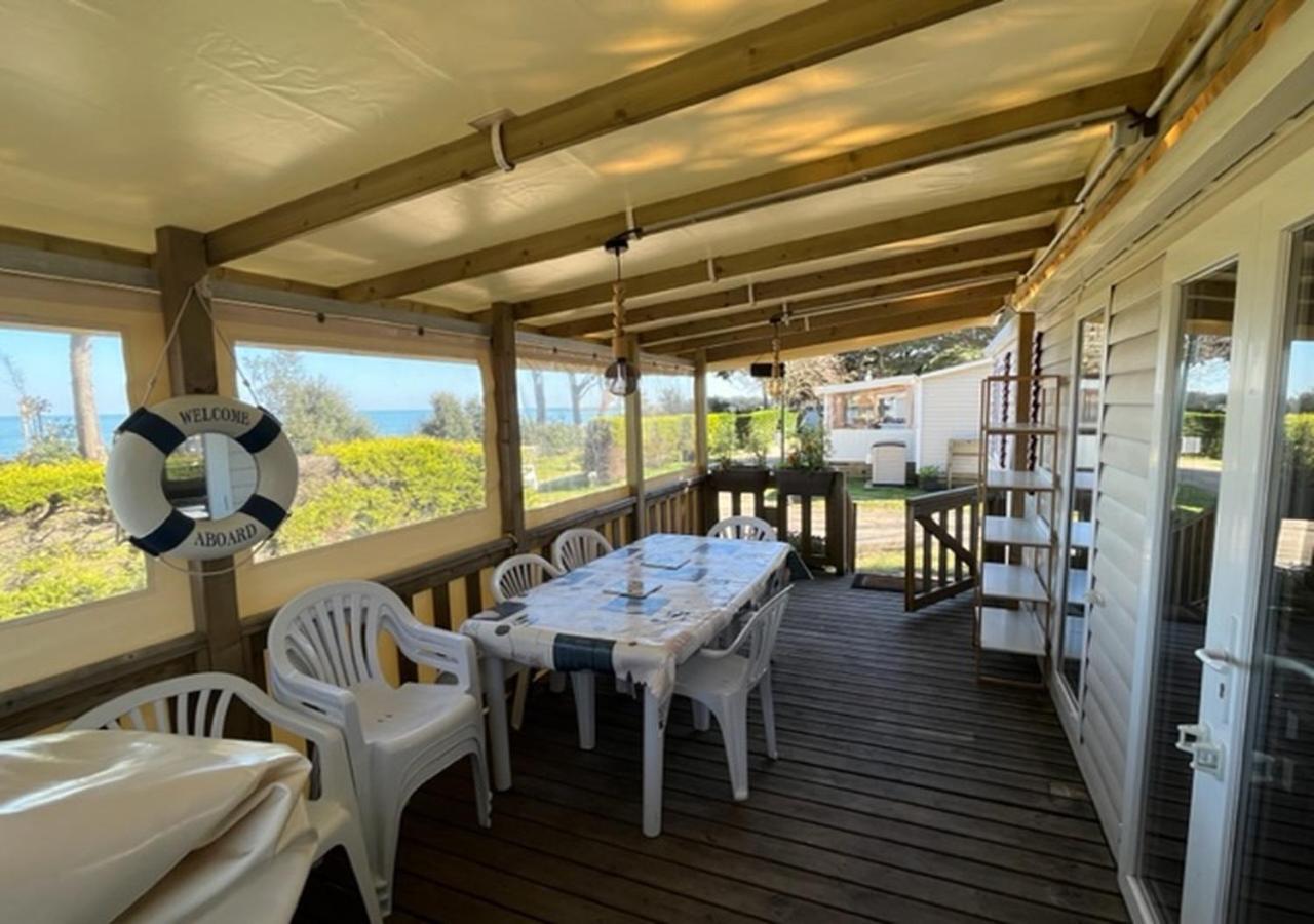 Mobilhomes Quiberon Camping Conguel - Bord De Mer ภายนอก รูปภาพ